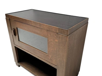 Art Deco Modernist Cabinet by Frits Spanjaard for L.O.V. Oosterbeek, 1920s